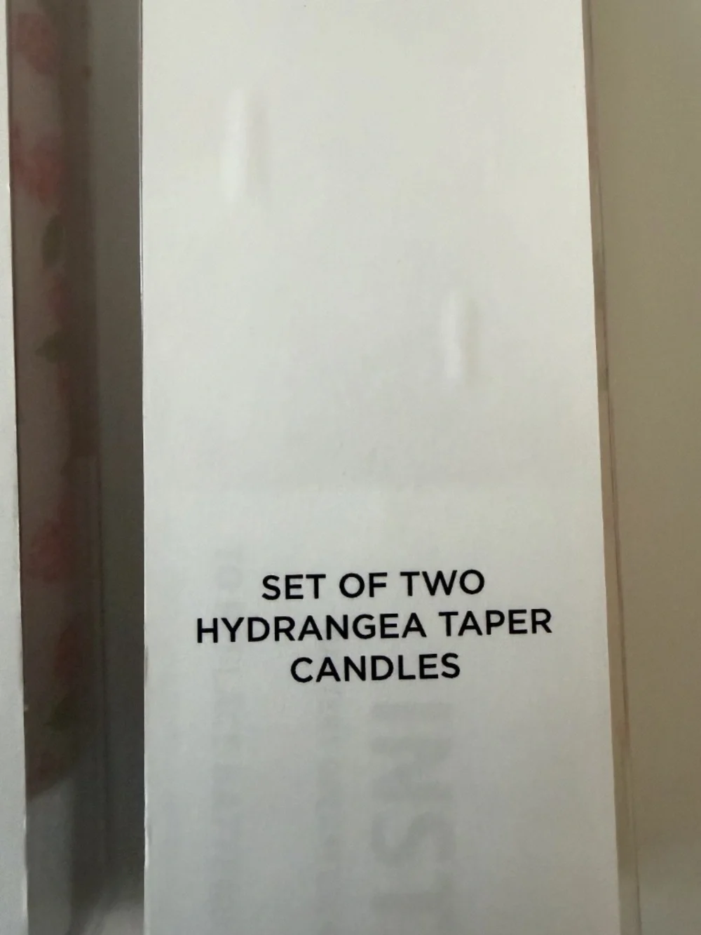 New Kirkland's Pink Hydrangea Taper Candles Timer Flameless 9 Inch (8 total)